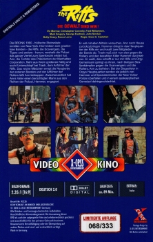 The Riffs - Die Gewalt sind wir! - Große Hartbox von X-Cess Entertainment - Erstmals Uncut & Remastered - Limited-Retro-Edition - (Retrolook #05)